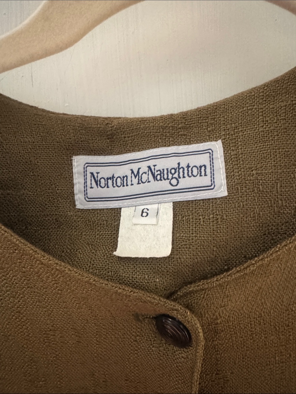 Vintage Norton McNaughton Button Blazer - Picture 3 of 3